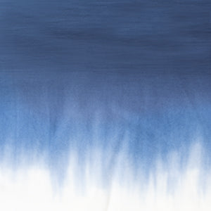 Nadia tie dye maxi dress degradé colour swatch from blue to white