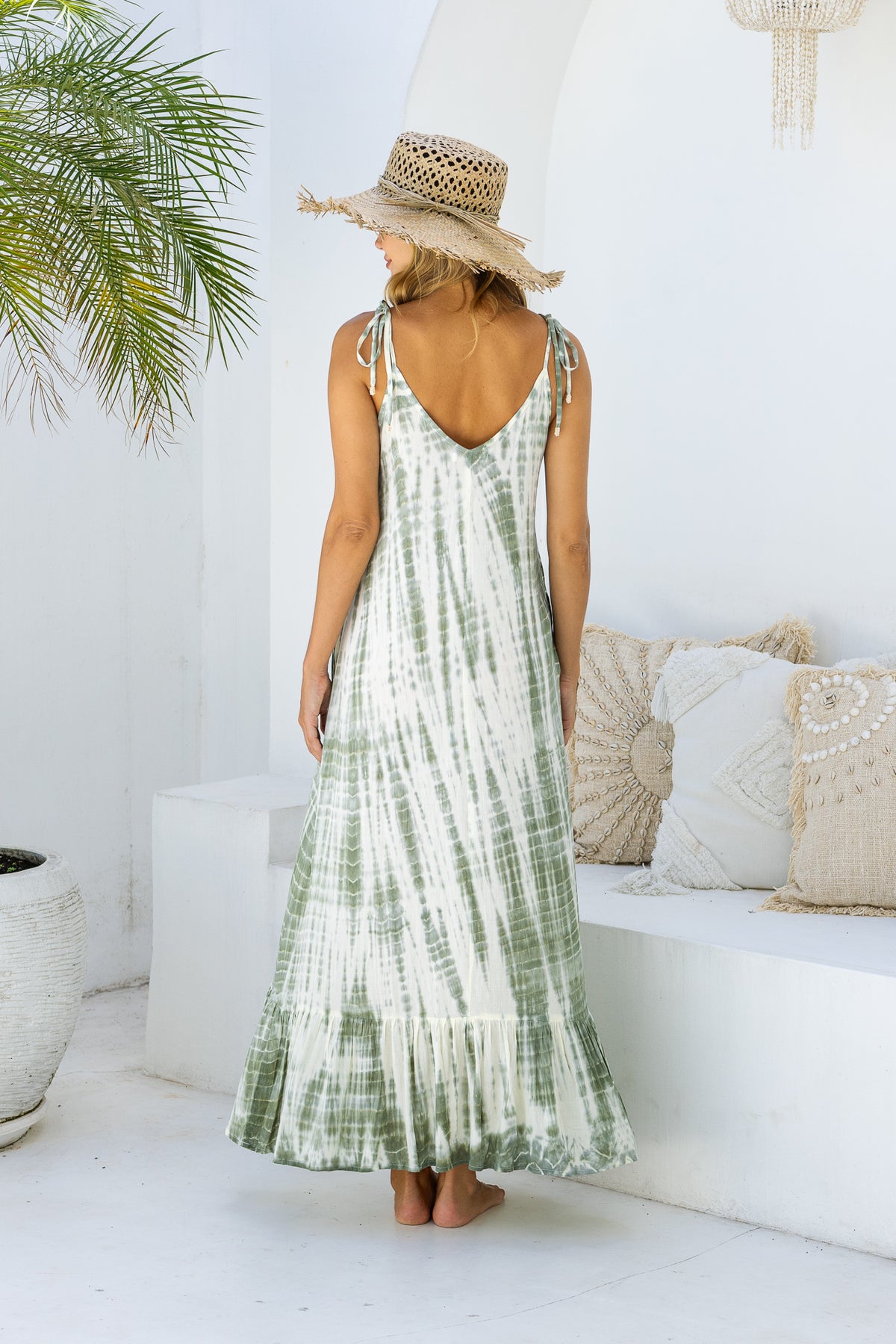 Tie Dye Maxi Beach Dress